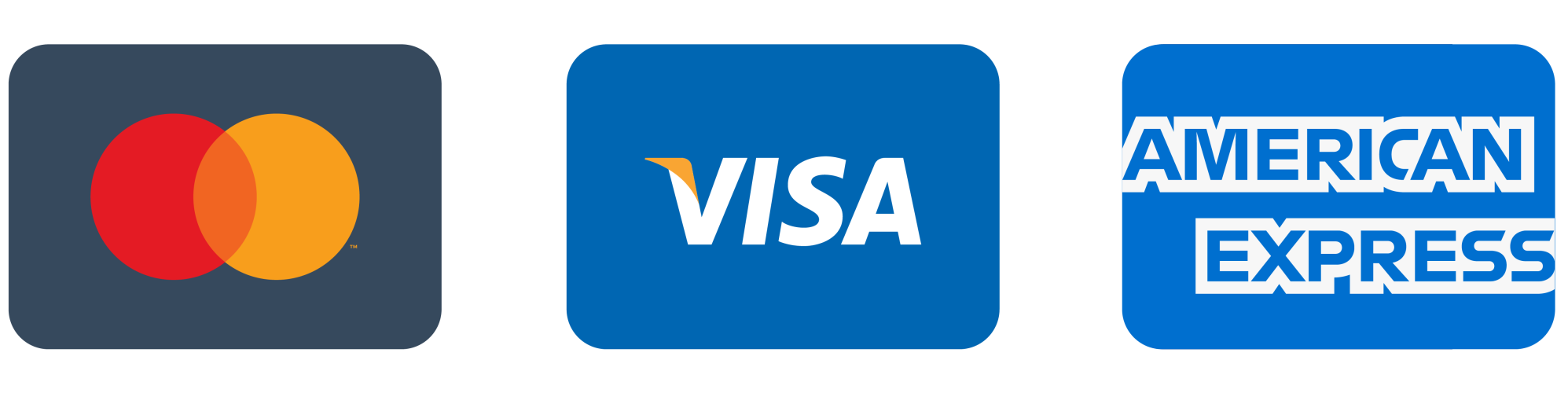 Akceptujemy wszystkie karty kredytowe i debetowe, takich jak MasterCard, Visa, Maestro i American Express.