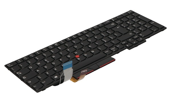 ThinkPad T590 20N4 Black Backlit Keyboard (Italian)