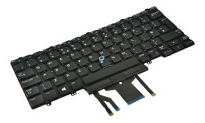 K9V28 Backlit Keyboard w/DualPoint (UK)